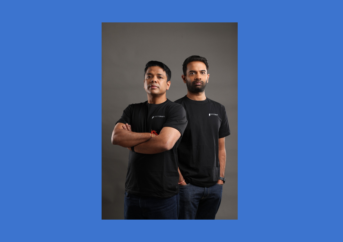 L to R - Shashank Bijapur, Co-founder and CEO and Madhav Bhagat, Co-founder and CTO, SpotDraft. Image courtesy of SpotDraft.